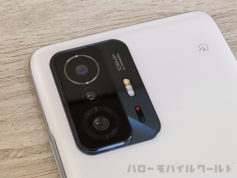 Xiaomi 11T Pro カメラ部 デザイン