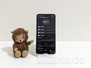 AQUOS wish2（SH-51C）Snapdragon® 695 5G AnTuTu Benchmark 2022/6/30