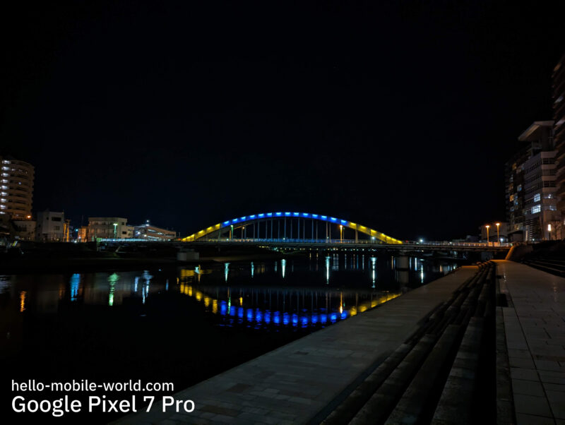 Google Pixel 7 Pro 写真例 夜景モードなし