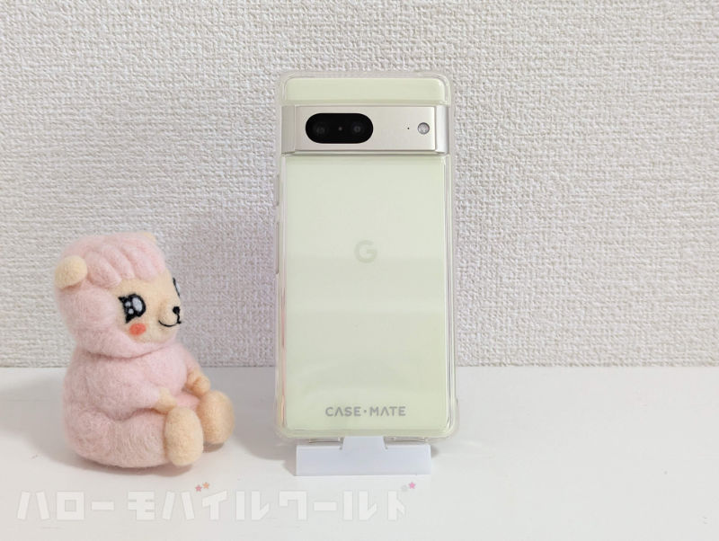 Case-Mate Tough Clear ケース for Google Pixel 装着